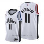 Maglia Los Angeles Clippers Maurice Harkless #11 Classic 2019-20 Bianco