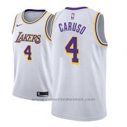 Maglia Los Angeles Lakers Alex Caruso #4 Association 2018-19 Bianco