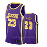 Maglia Los Angeles Lakers Anthony Davis #23 Statement 2019-20 Viola