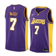 Maglia Los Angeles Lakers Javale Mcgee #7 Statement 2018 Viola