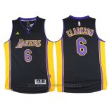 Maglia Los Angeles Lakers Jordan Clarkson #6 Nero