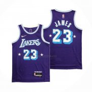 Maglia Los Angeles Lakers Kobe Bryant NO 23 Citta Edition 2021-22 Verde