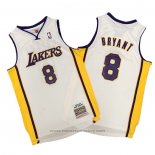Maglia Los Angeles Lakers Kobe Bryant #8 Hardwood Classics Bianco