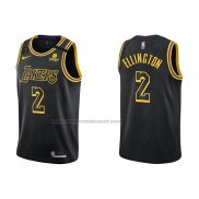 Maglia Los Angeles Lakers Wayne Ellington NO 2 Mamba 2021-22 Nero