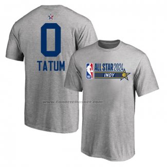 Maglia Manica Corta All Star 2024 Jayson Tatum Grigio