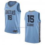 Maglia Memphis Grizzlies Brandon Clarke #15 Statement 2022-23 Blu