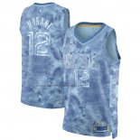 Maglia Memphis Grizzlies Ja Morant #12 Select Series 2023 Blu