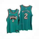 Maglia Memphis Grizzlies Jason Williams #2 Classic Autentico Verde