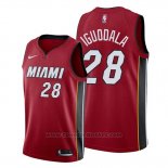 Maglia Miami Heat Andre Iguodala #28 Statement 2019-20 Rosso