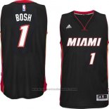 Maglia Miami Heat Chris Bosh #1 Nero