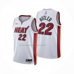Maglia Miami Heat Jimmy Butler No 22 Association 2025-26 Bianco
