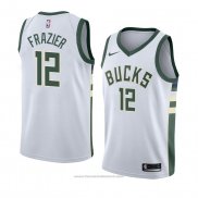 Maglia Milwaukee Bucks Tim Frazier #12 Association 2018 Bianco