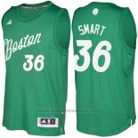 Maglia Natale 2016 Boston Celtics Marcus Smart #36 Veder