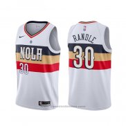 Maglia New Orleans Pelicans Julius Randle #30 Earned Bianco