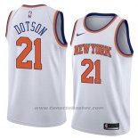 Maglia New York Knicks Damyean Dotson #21 Association 2018 Bianco