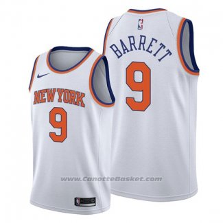 Maglia New York Knicks R.j. Barrett #9 Association 2019-20 Bianco