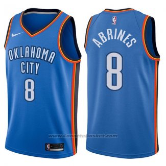 Maglia Oklahoma City Thunder Alex Abrines #8 Swingman Icon 2017-18 Blu