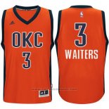 Maglia Oklahoma City Thunder Dion Waiters #3 Arancione