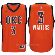 Maglia Oklahoma City Thunder Dion Waiters #3 Arancione