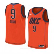 Maglia Oklahoma City Thunder Jerami Grant #9 Earned 2018-19 Arancione