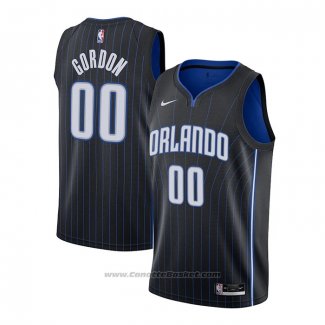 Maglia Orlando Magic Aaron Gordon #00 Icon 2019-20 Nero