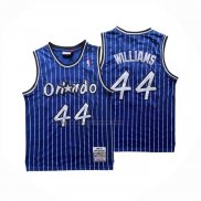 Maglia Orlando Magic Brandon Williams No 44 Mitchell & Ness 2009-10 Blu