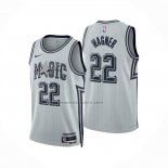 Maglia Orlando Magic Franz Wagner No 22 Citta 2024-25 Bianco