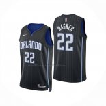 Maglia Orlando Magic Franz Wagner No 22 Icon 2024-25 Nero