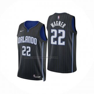 Maglia Orlando Magic Franz Wagner No 22 Icon 2024-25 Nero