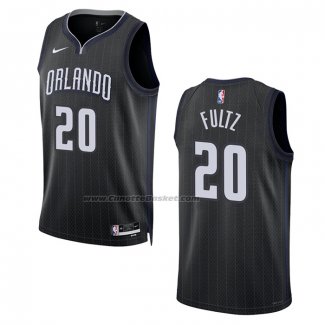 Maglia Orlando Magic Markelle Fultz #20 Citta 2022-23 Nero