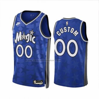 Maglia Orlando Magic Personalizzate Classic 2023-24 Blu