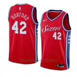 Maglia Philadelphia 76ers Al Horford #42 Statement 2019-20 Rosso