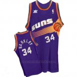 Maglia Phoenix Suns Charles Barkley #34 Retro Viola