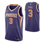 Maglia Phoenix Suns Chris Paul NO 3 Icon 2021 Viola