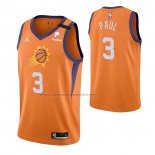 Maglia Phoenix Suns Chris Paul NO 3 Statement 2021 Arancione