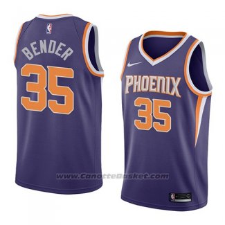 Maglia Phoenix Suns Dragan Bender #35 Icon 2018 Blu