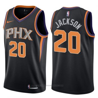 Maglia Phoenix Suns Josh Jackson #20 Statement 2017-18 Nero