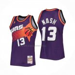 Maglia Phoenix Suns Steve Nash No 13 Mitchell & Ness 1996-97 Viola