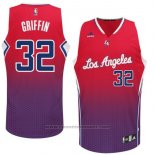 Maglia Risuonare Moda Los Angeles Clippers Blake Griffin #32 Rosso