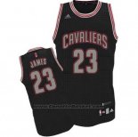 Maglia Ritmo Moda Cleveland Cavaliers LeBron James #23 Nero