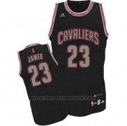 Maglia Ritmo Moda Cleveland Cavaliers LeBron James #23 Nero