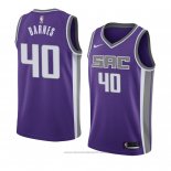 Maglia Sacramento Kings Harrison Barnes #40 Icon 2018 Viola