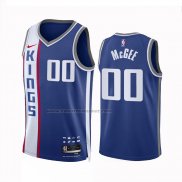 Maglia Sacramento Kings Javale Mcgee #00 Citta 2023-24 Blu