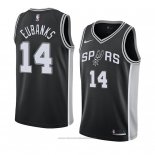 Maglia San Antonio Spurs Drew Eubanks #14 Icon 2018 Nero