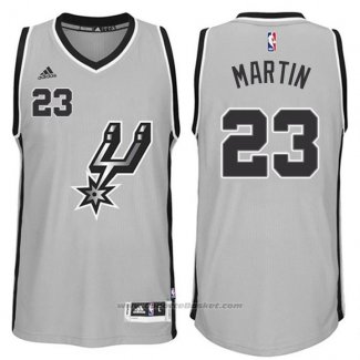 Maglia San Antonio Spurs Kevin Martin #23 Grigio