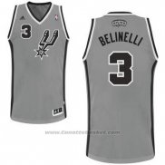 Maglia San Antonio Spurs Marco Belinelli #3 Grigio