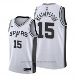 Maglia San Antonio Spurs Quinndary Weatherspoon #15 Association 2019-20 Bianco