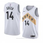 Maglia Toronto Raptors Danny Green #14 Citta 2018 Bianco