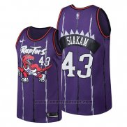 Maglia Toronto Raptors Pascal Siakam #43 Classic Edition Viola