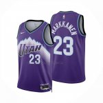 Maglia Utah Jazz Lauri Markkanen No 23 Icon 2025-26 Viola